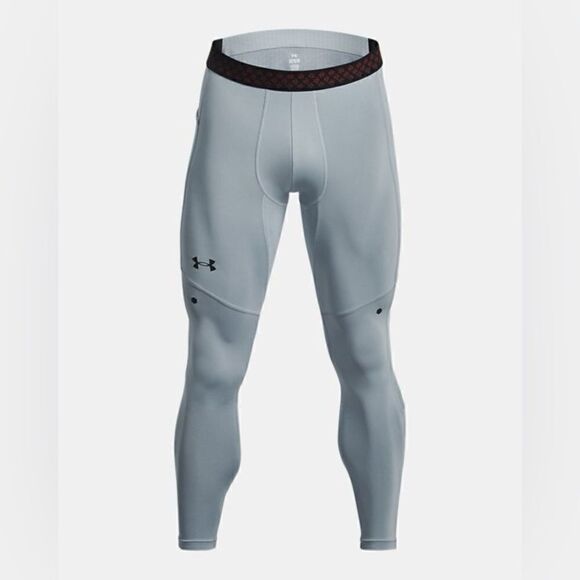 Under Armour UA RUSH SmartForm Gray Leggings - Picture 1 of 12